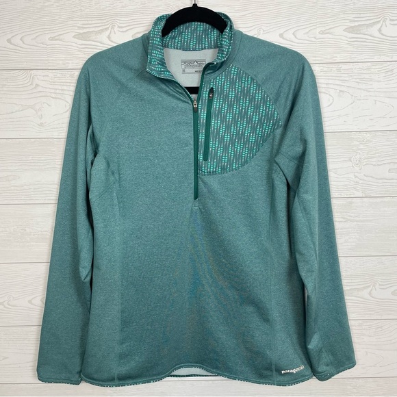 Patagonia Tops - Patagonia Thermal Speedwork Half-Zip Pullover Size Medium